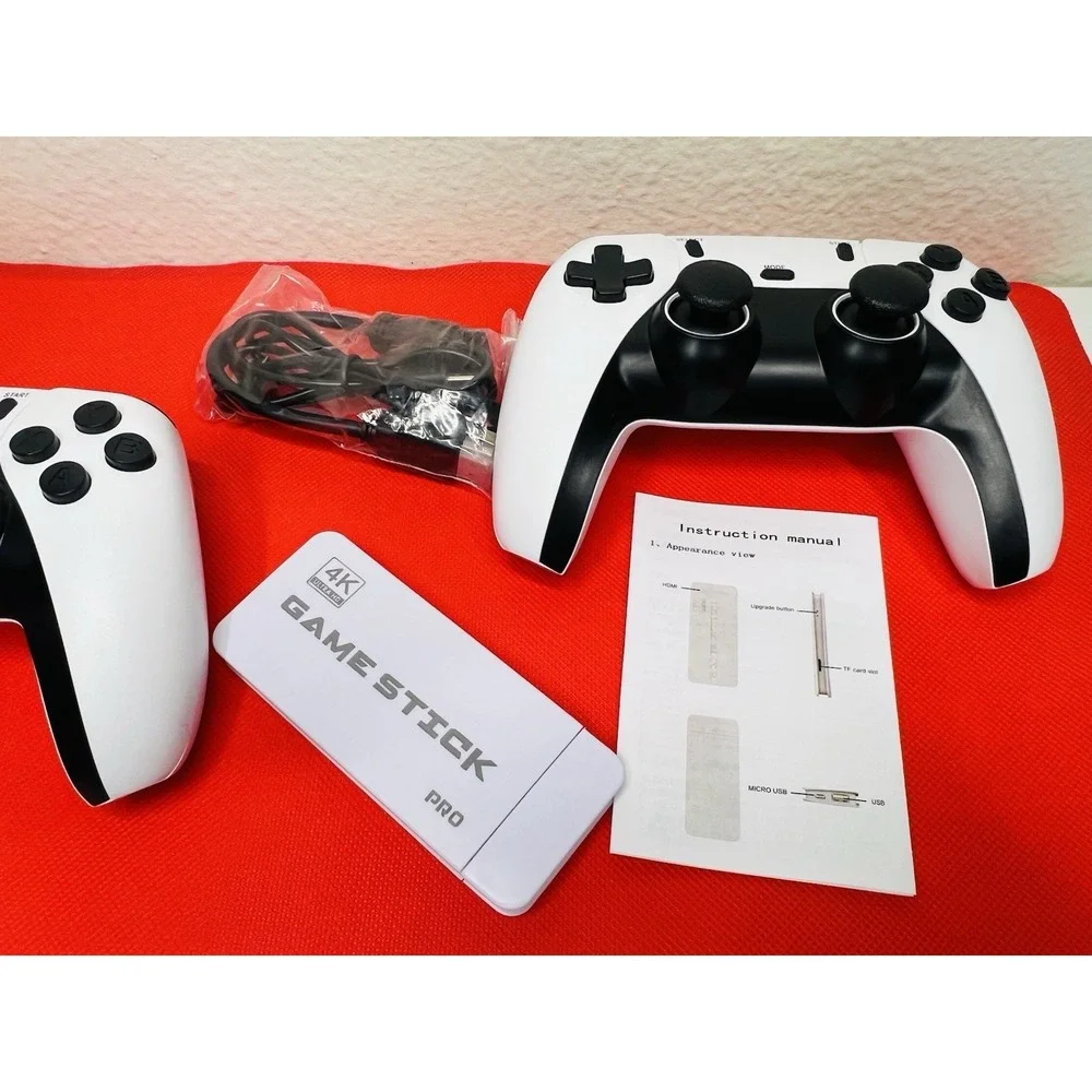 SJGAM M15 Plus 2.4GHz Wireless Controller White Double‎ Rocker Control